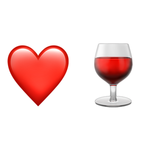 ❤🍷 Emoji Domain iOS rendering